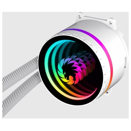 Gamemax CPU Liquid Cooler | ICEBURG 120 WT | White