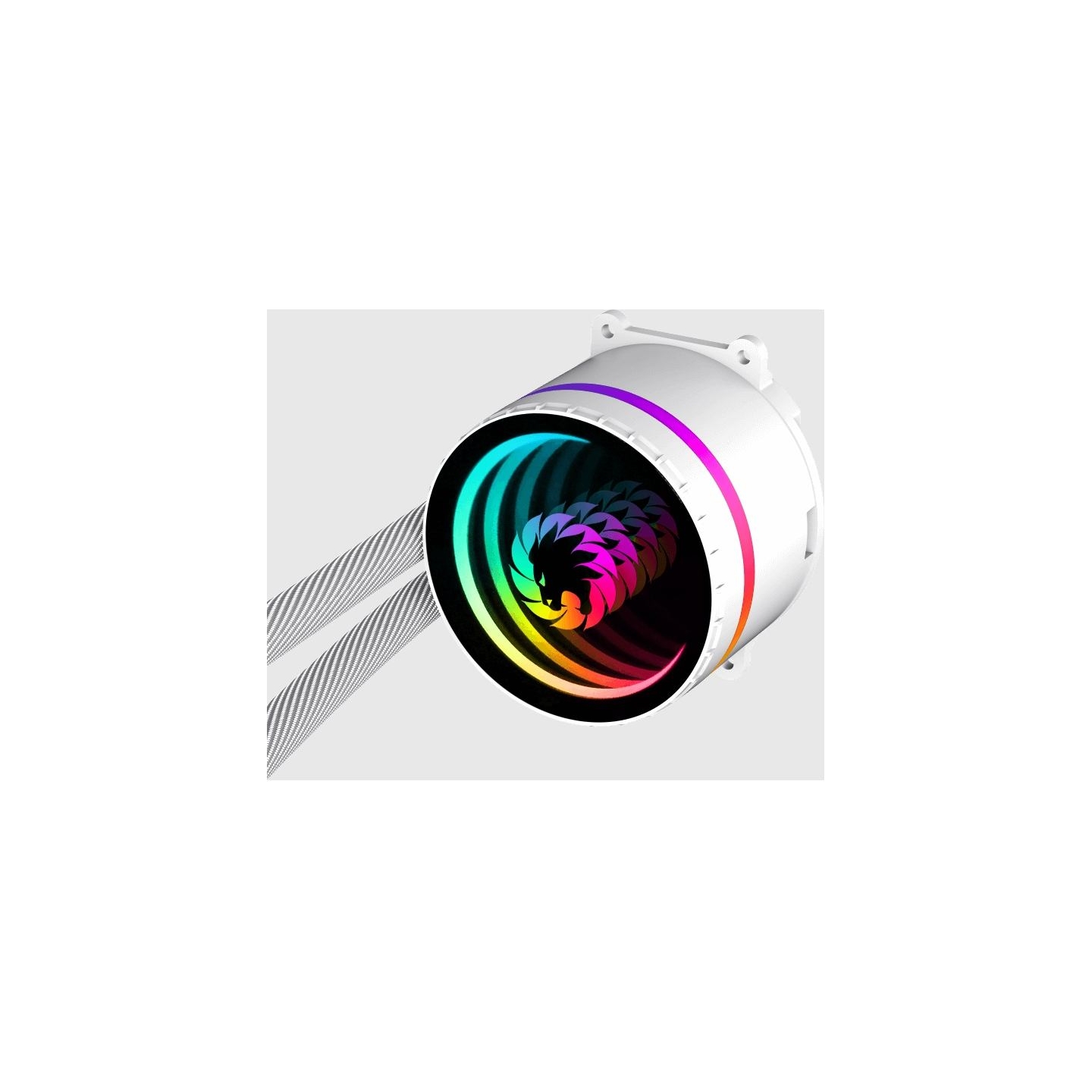 Gamemax CPU Liquid Cooler | ICEBURG 120 WT | White