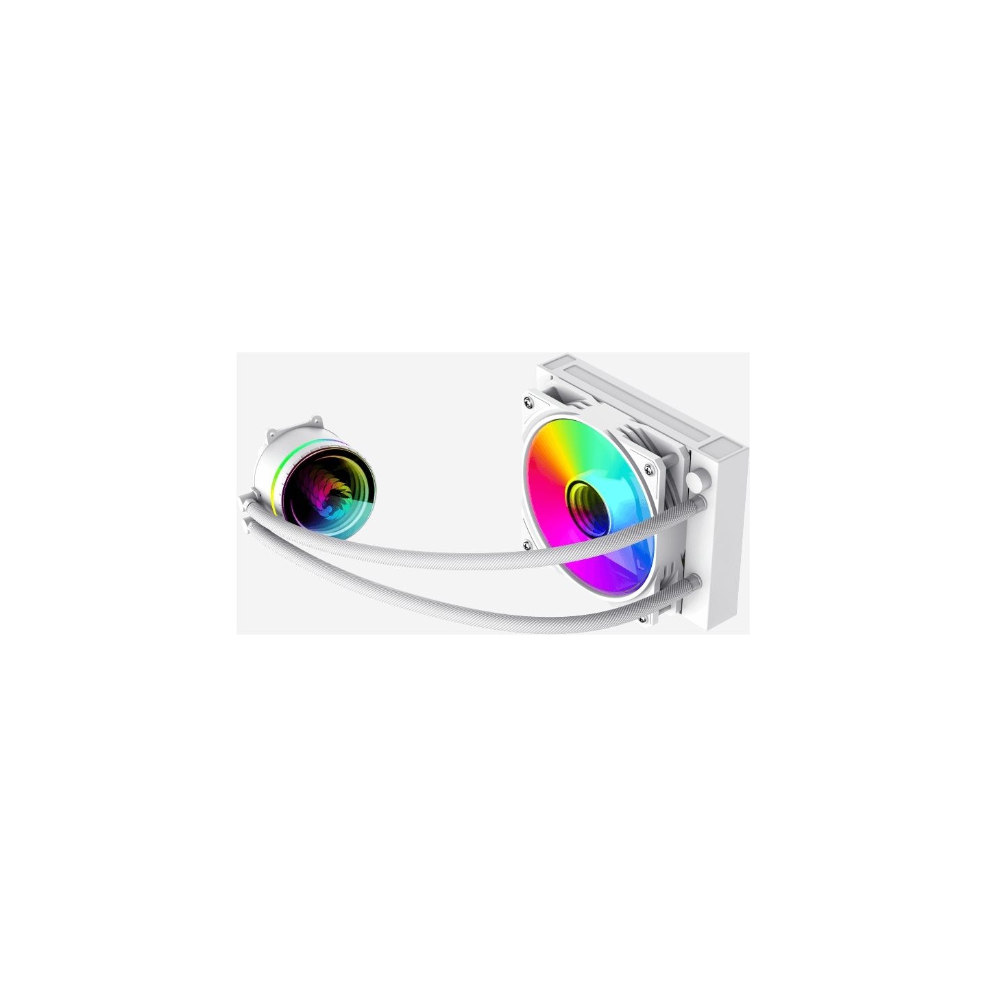 Gamemax CPU Liquid Cooler | ICEBURG 120 WT | White