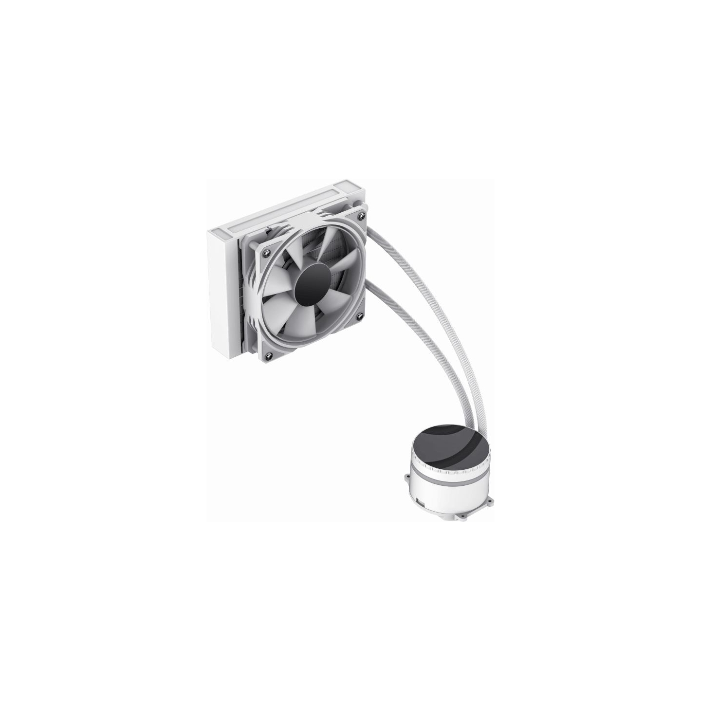 Gamemax CPU Liquid Cooler | ICEBURG 120 WT | White