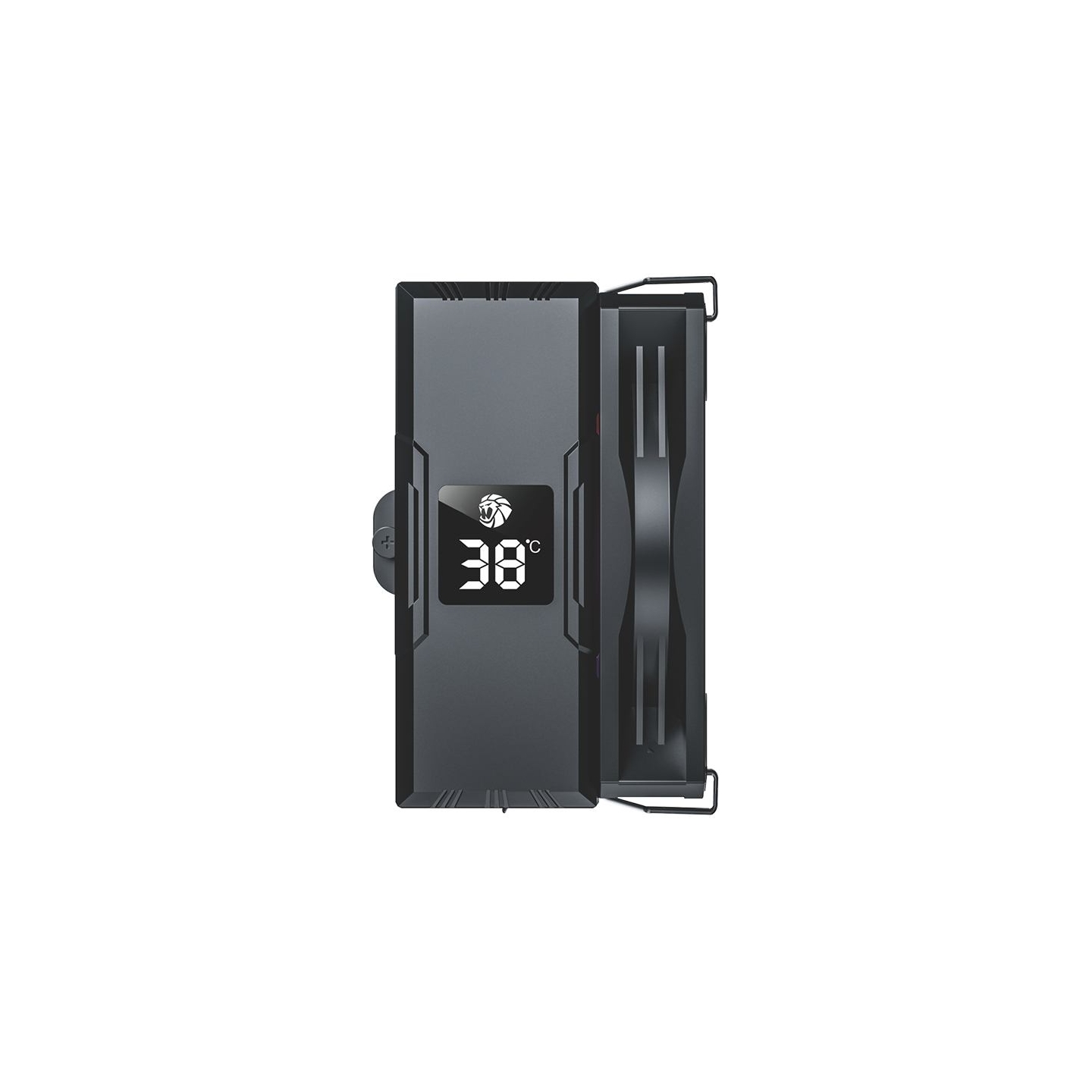 Gamemax CPU Air Cooler | SIGMA 520 DIGITAL BK | Black