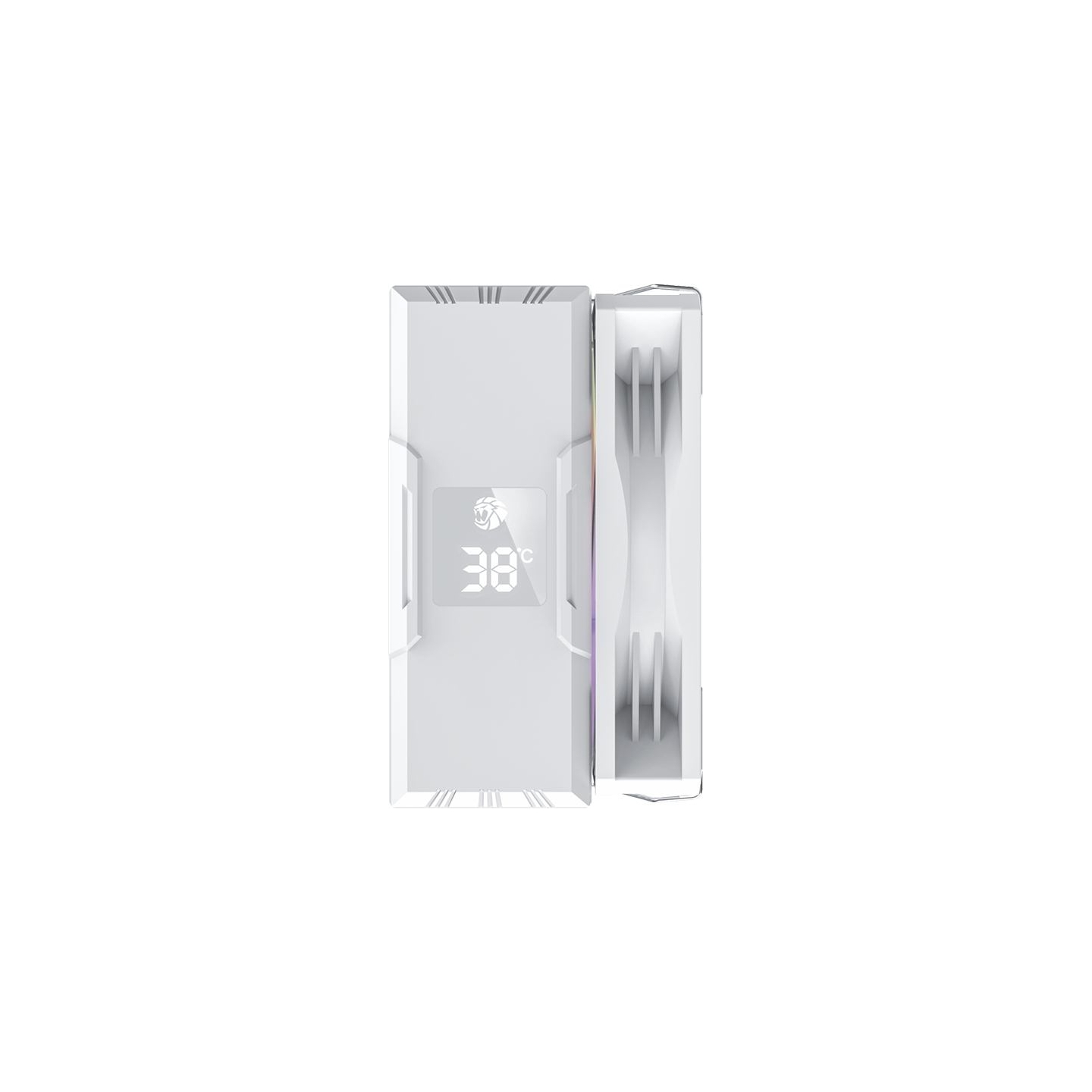 Gamemax CPU Air Cooler | SIGMA 520 DIGITAL WH | White