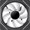 Gamemax Case Fan | FN12A-S8I | Black