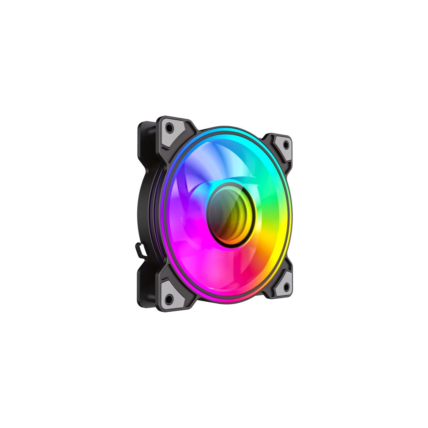 Gamemax Case Fan | DUAL RING INFINITY BK | Black