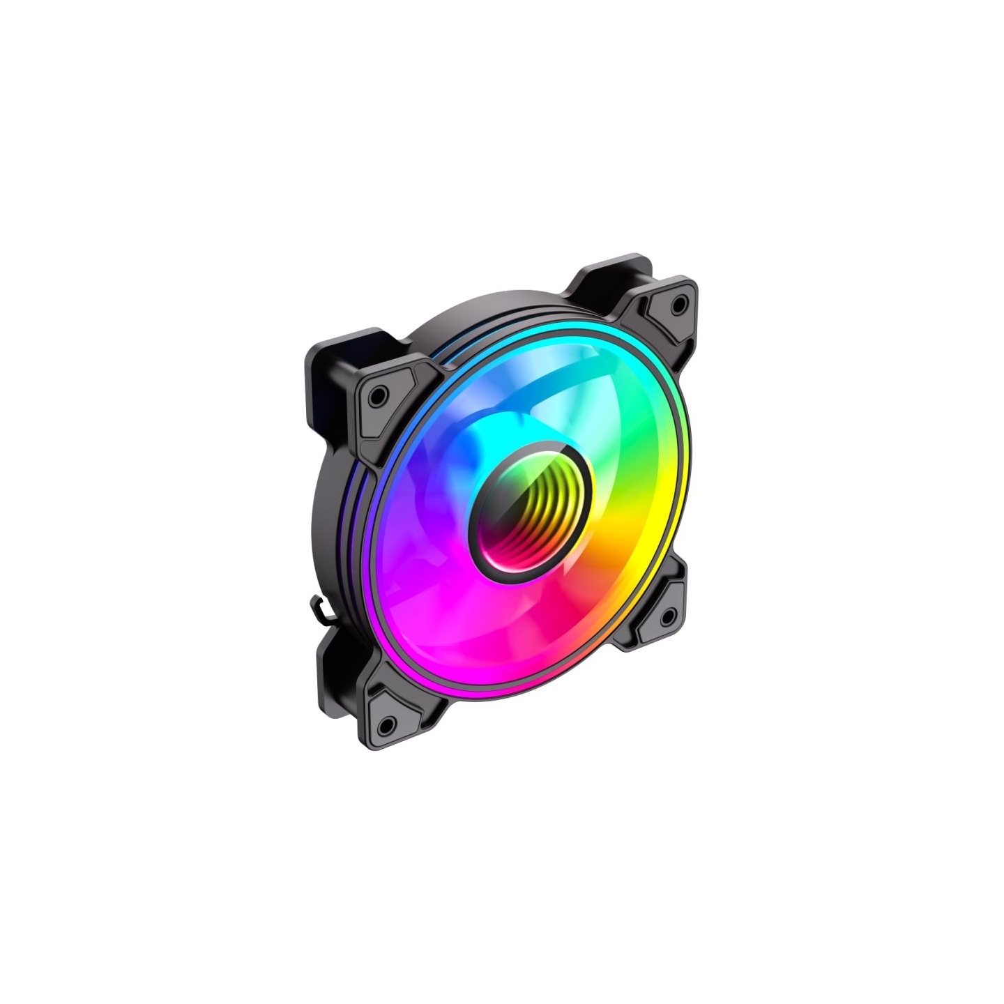Gamemax Case Fan | DUAL RING INFINITY BK | Black