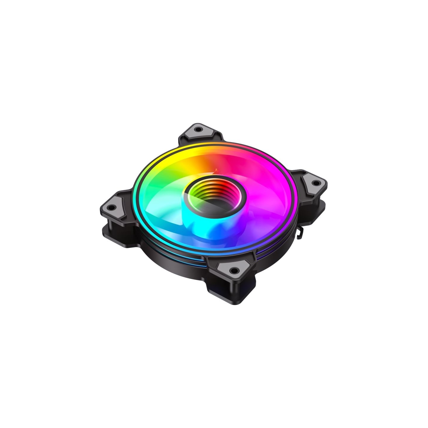 Gamemax Case Fan | DUAL RING INFINITY BK | Black