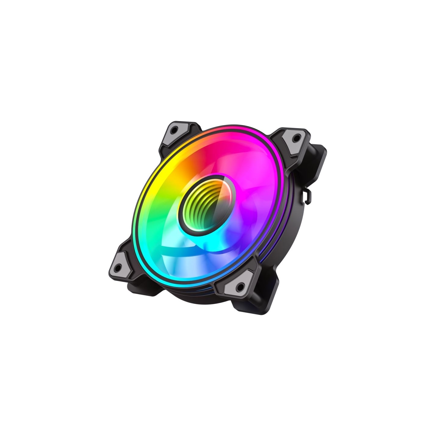 Gamemax Case Fan | DUAL RING INFINITY BK | Black