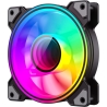 Gamemax Case Fan | DUAL RING INFINITY BK | Black