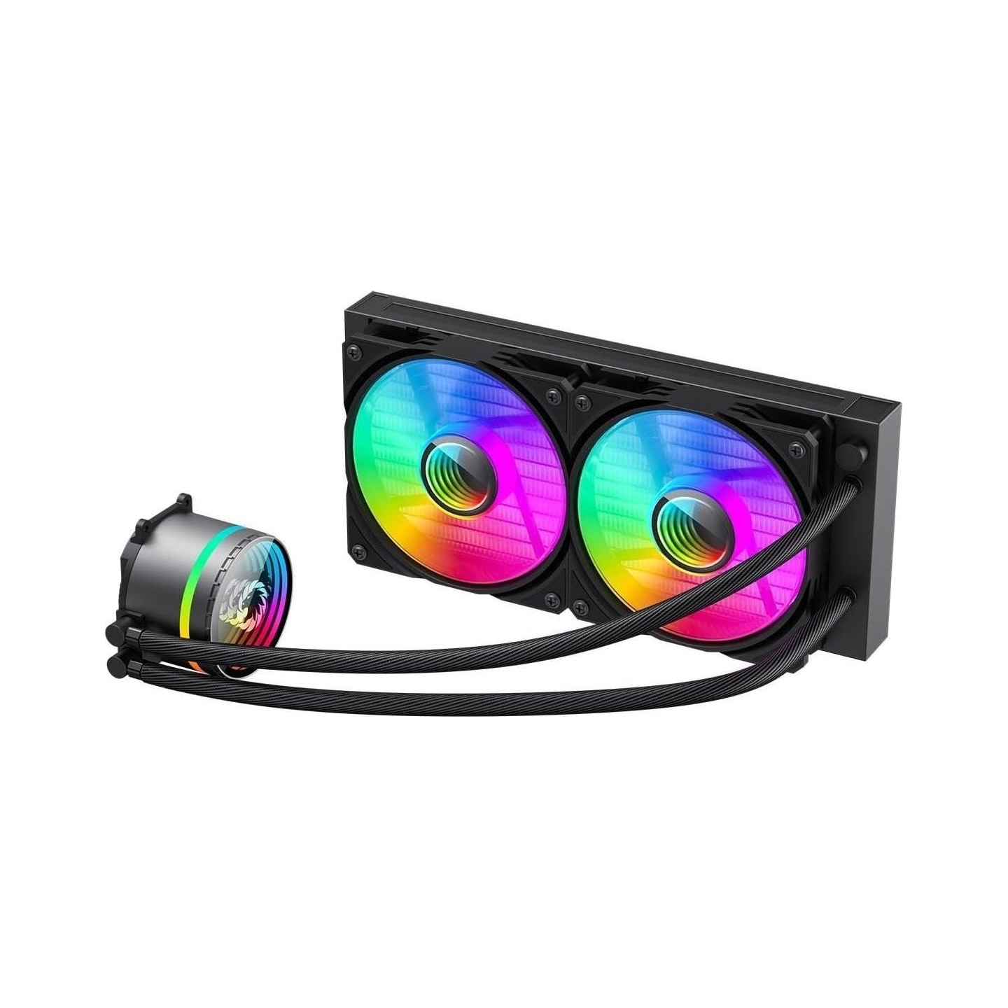 Gamemax CPU Liquid Cooler | ICEBURG 240 INFINITY | Black