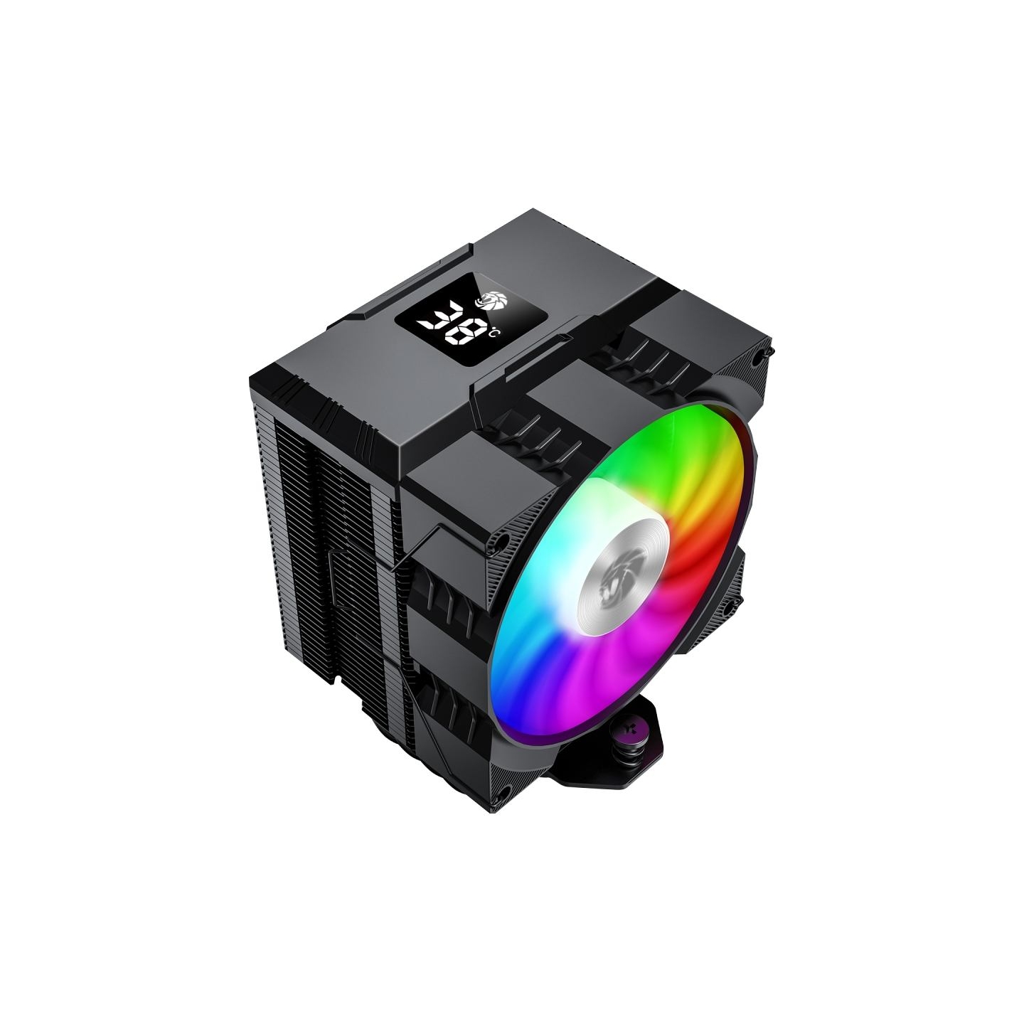 Gamemax CPU Air Cooler | GAMMA 90 DIGITAL BK | Black