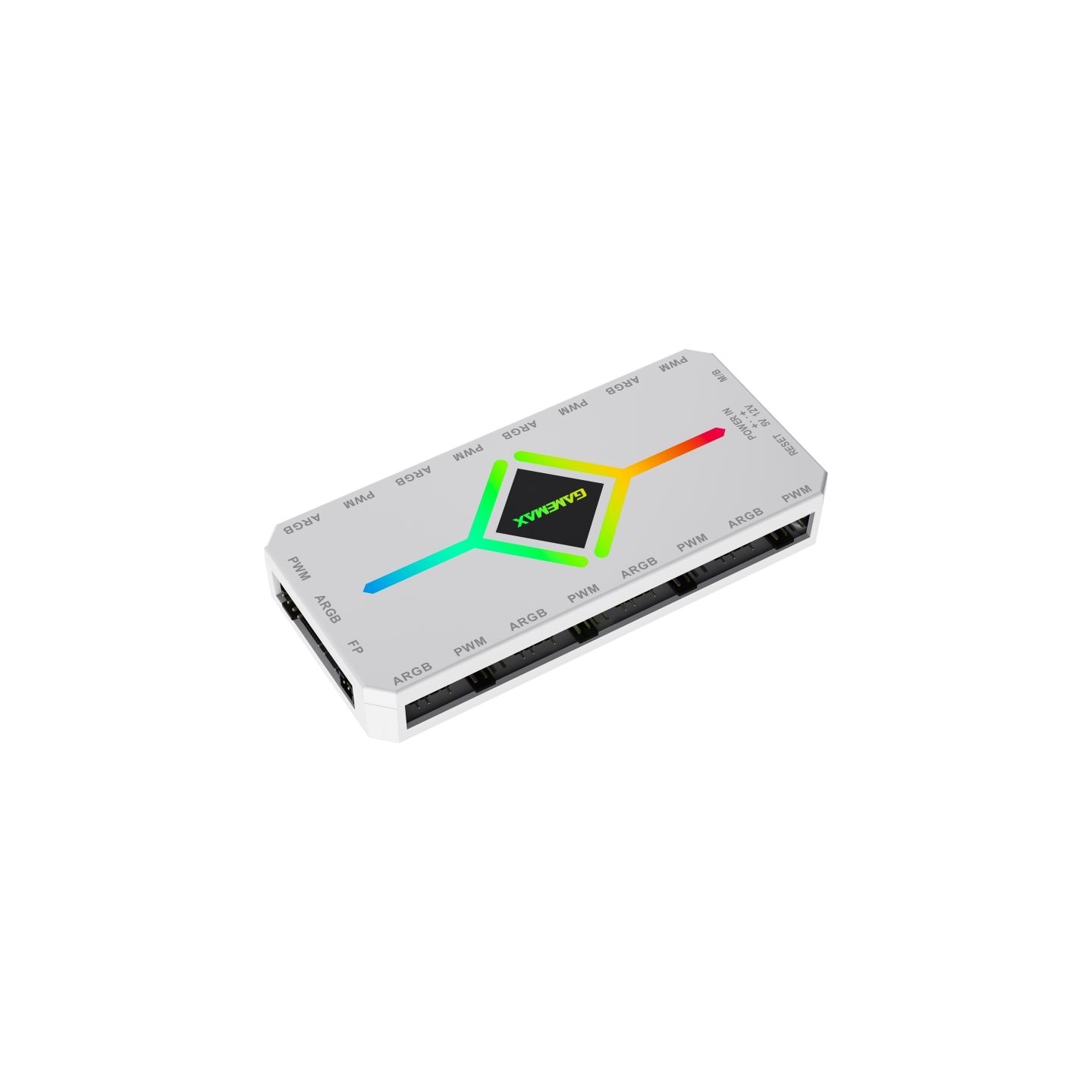 Gamemax | V4.0 ARGB PWM HUB WT | Hub for Gaming Chassis