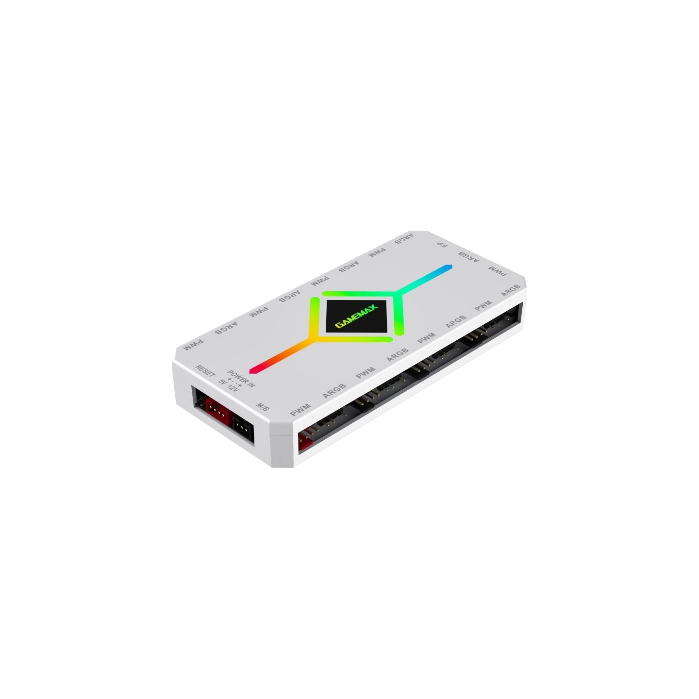 Gamemax | V4.0 ARGB PWM HUB WT | Hub for Gaming Chassis