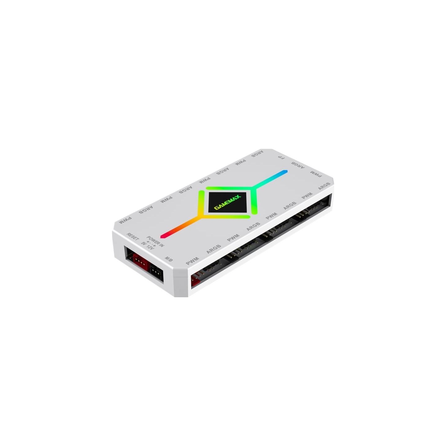 Gamemax | V4.0 ARGB PWM HUB WT | Hub for Gaming Chassis