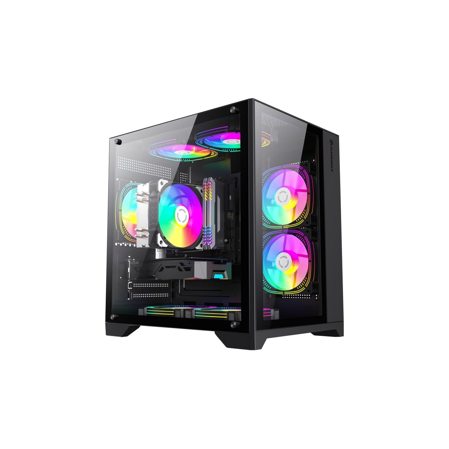 Gamemax Case | INFINITY MINI BK | M-ATX
