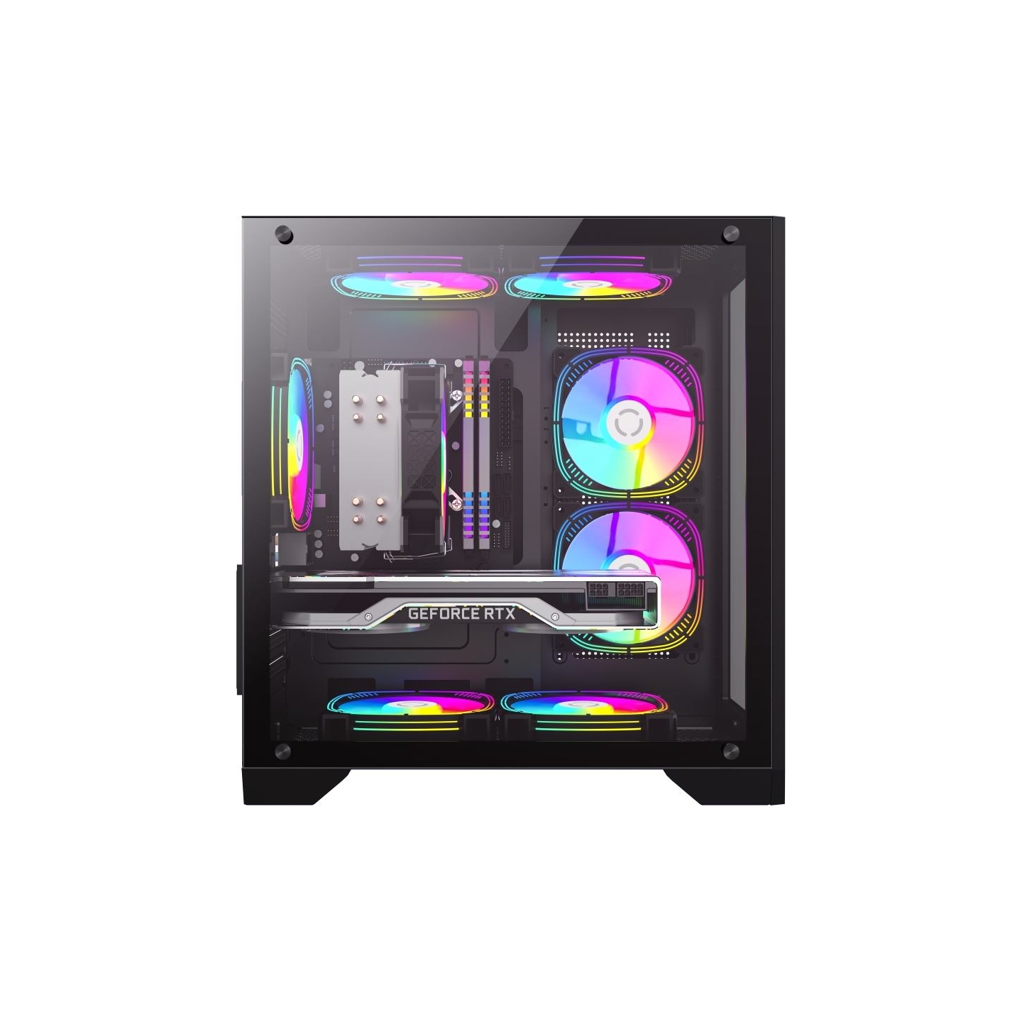 Gamemax Case | INFINITY MINI BK | M-ATX