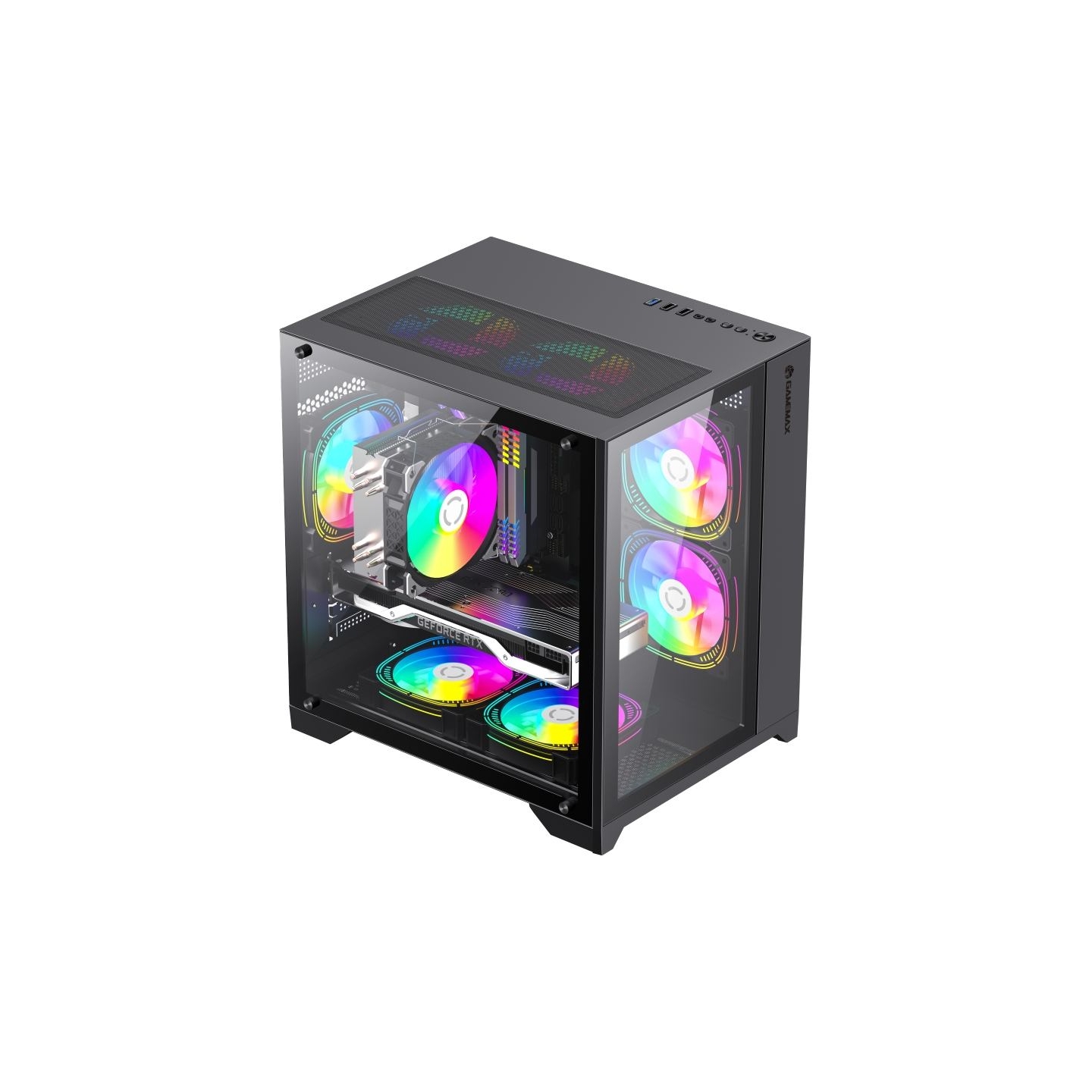 Gamemax Case | INFINITY MINI BK | M-ATX