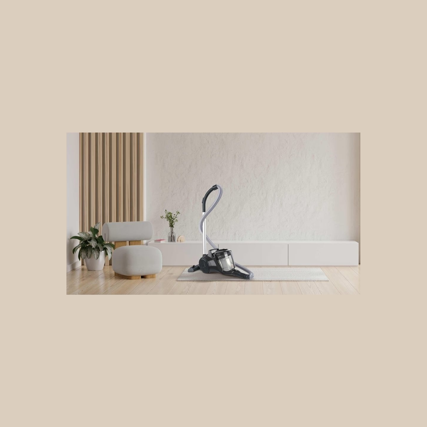 Hoover Vacuum Cleaner | HP105HM 011 | Bagless | Power 700 W | Dust capacity 2 L | Black
