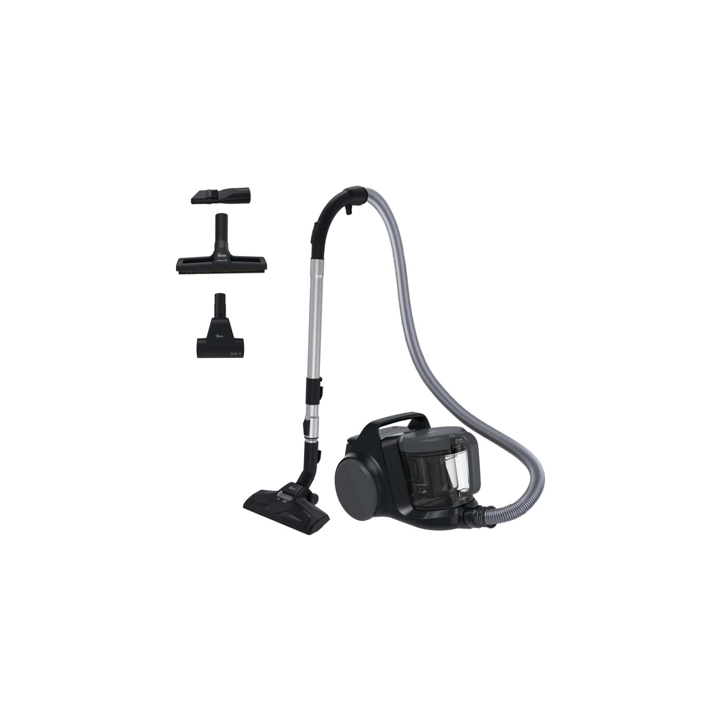 Hoover Vacuum Cleaner | HP210P 011 HP2 Turbo Move | Bagless | Power 800 W | Dust capacity 2.5 L | Urban Black
