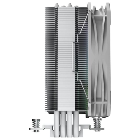 Gamemax CPU Air cooler | Sigma 540 ARGB WH | White