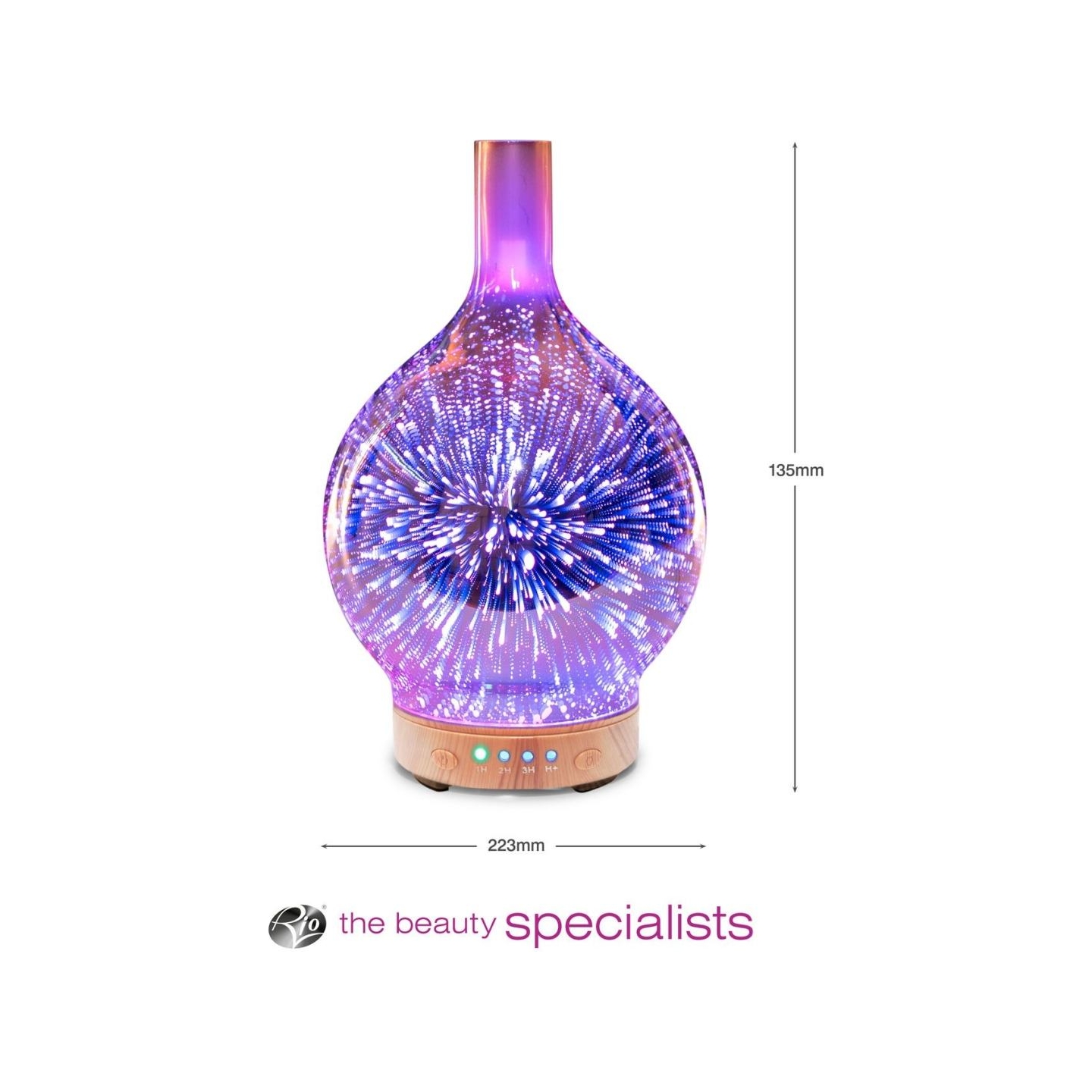 RIO DHSP-EU/1,3 ELLA Aroma Difuser, Humidifier & Night Light