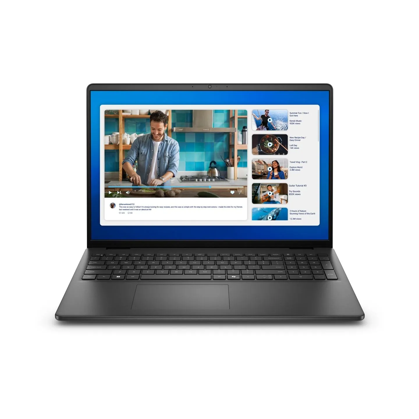 Dell 16 DC16250/ Core 5 -120U/ 8GB/ 512GB SSD/ Intel Graphics/  WLAN + BT/ 16" FHD+/ US Backlit Kb/ W11 Home/ 3yrs Basic Onsite 