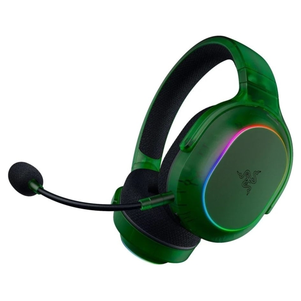 Razer Barracuda X Chroma Phantom Green Edition, Gaming Headset, Black, Oval Ear Cushions, 2.4 GHz Wireless / Bluetooth, Breathab