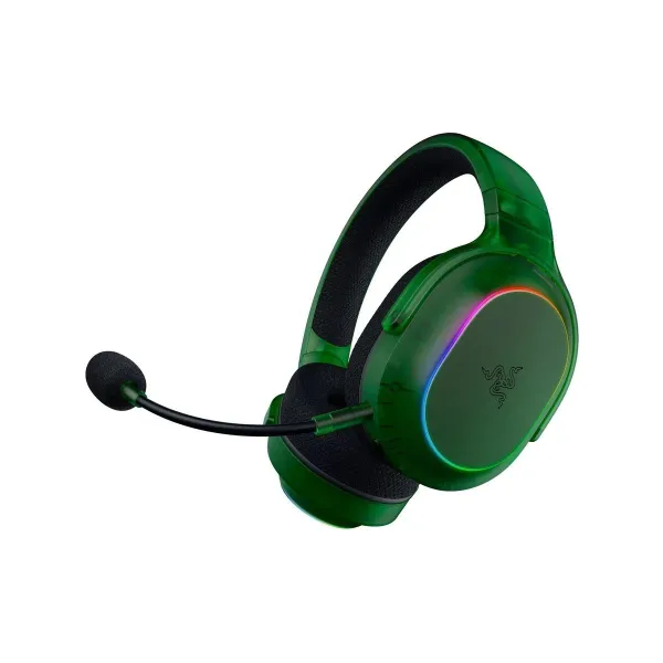 Razer Barracuda X Chroma Phantom Green Edition, Gaming Headset, Black, Oval Ear Cushions, 2.4 GHz Wireless / Bluetooth, Breathab