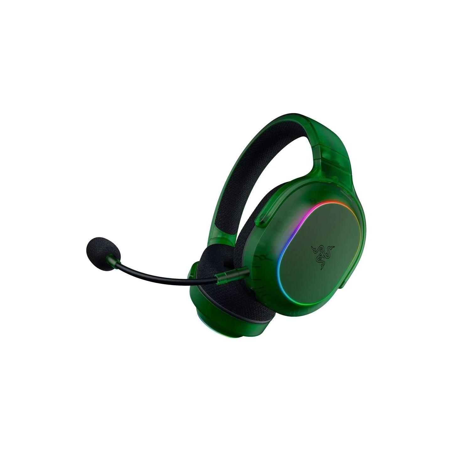 Razer Barracuda X Chroma Phantom Green Edition, Gaming Headset, Black, Oval Ear Cushions, 2.4 GHz Wireless / Bluetooth, Breathab