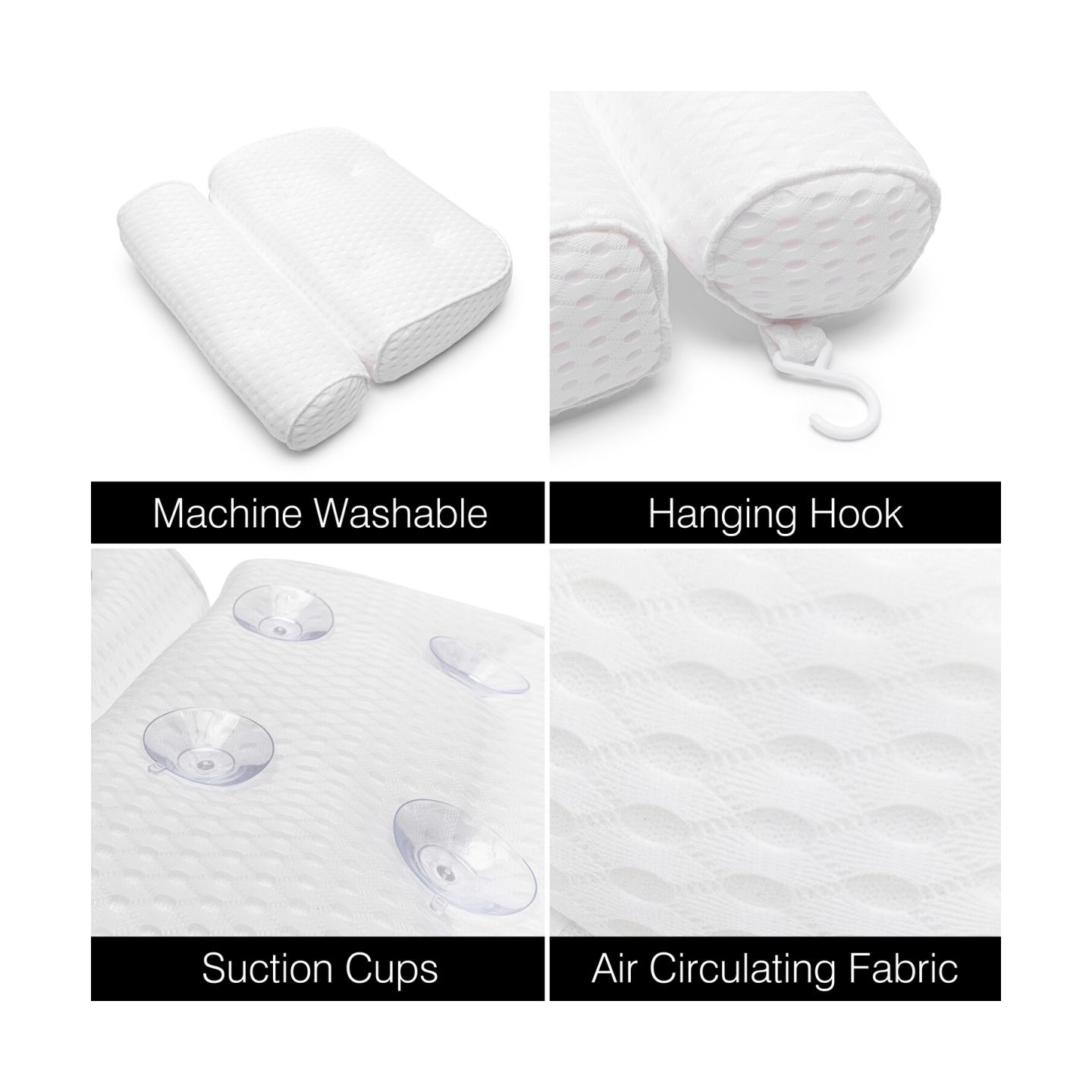 RIO PLBT-L/1,1 Luxtry Spa Bath Pillow