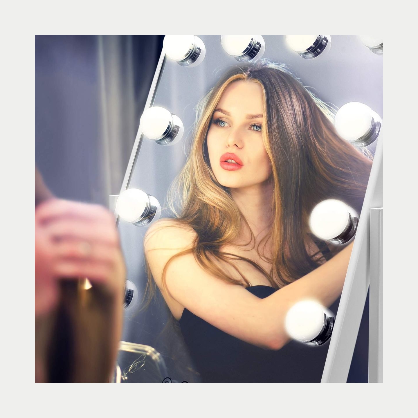 RIO MMHD-EU/1,3 Holliwood Glamour Dressing Table Mirror