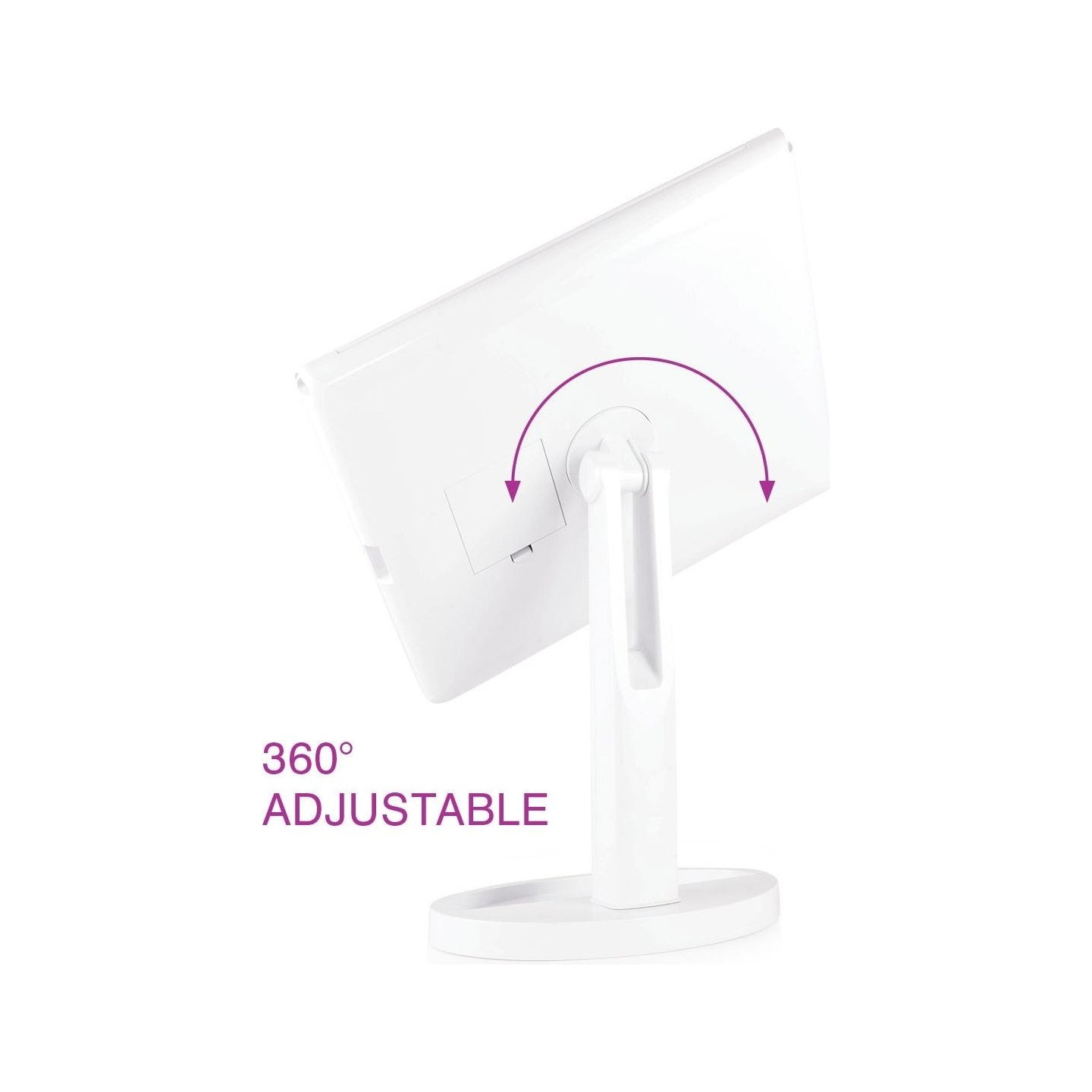 RIO MMFS-EU-L/1,6 Full Size Folding Mirror White