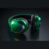 Razer Barracuda X Chroma Phantom Green Edition, Gaming Headset, Black, Oval Ear Cushions, 2.4 GHz Wireless / Bluetooth, Breathab
