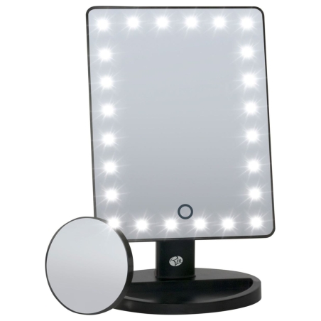 RIO MMSP-EU/2,4 24 LED Touch Dimmable Makeup Mirror Black