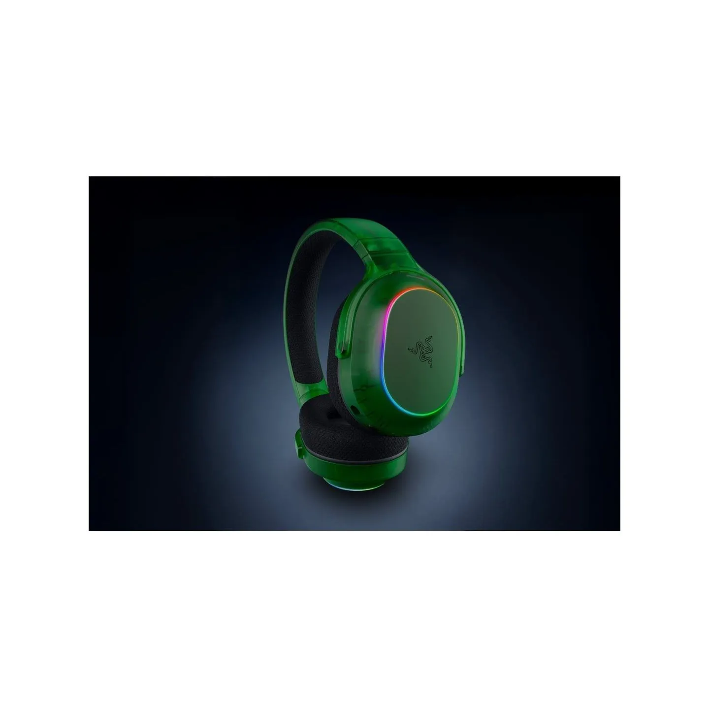 Razer Barracuda X Chroma Phantom Green Edition, Gaming Headset, Black, Oval Ear Cushions, 2.4 GHz Wireless / Bluetooth, Breathab
