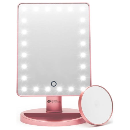 RIO MMSP-RG-EU/1,2 24 LED Touch Dimmable Makeup Mirror Rose Gold