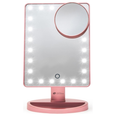 RIO MMSP-RG-EU/1,2 24 LED Touch Dimmable Makeup Mirror Rose Gold