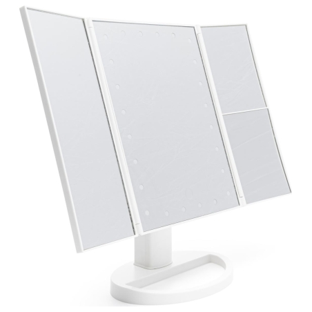 RIO MMFD-WH-EU/1,3 24 LED Touch Dimmable Makeup Mirror, White