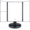 RIO MMFD-EU/1,6 24 LED Touch Dimmable Makeup Mirror, Black