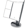 RIO MMFD-EU/1,6 24 LED Touch Dimmable Makeup Mirror, Black