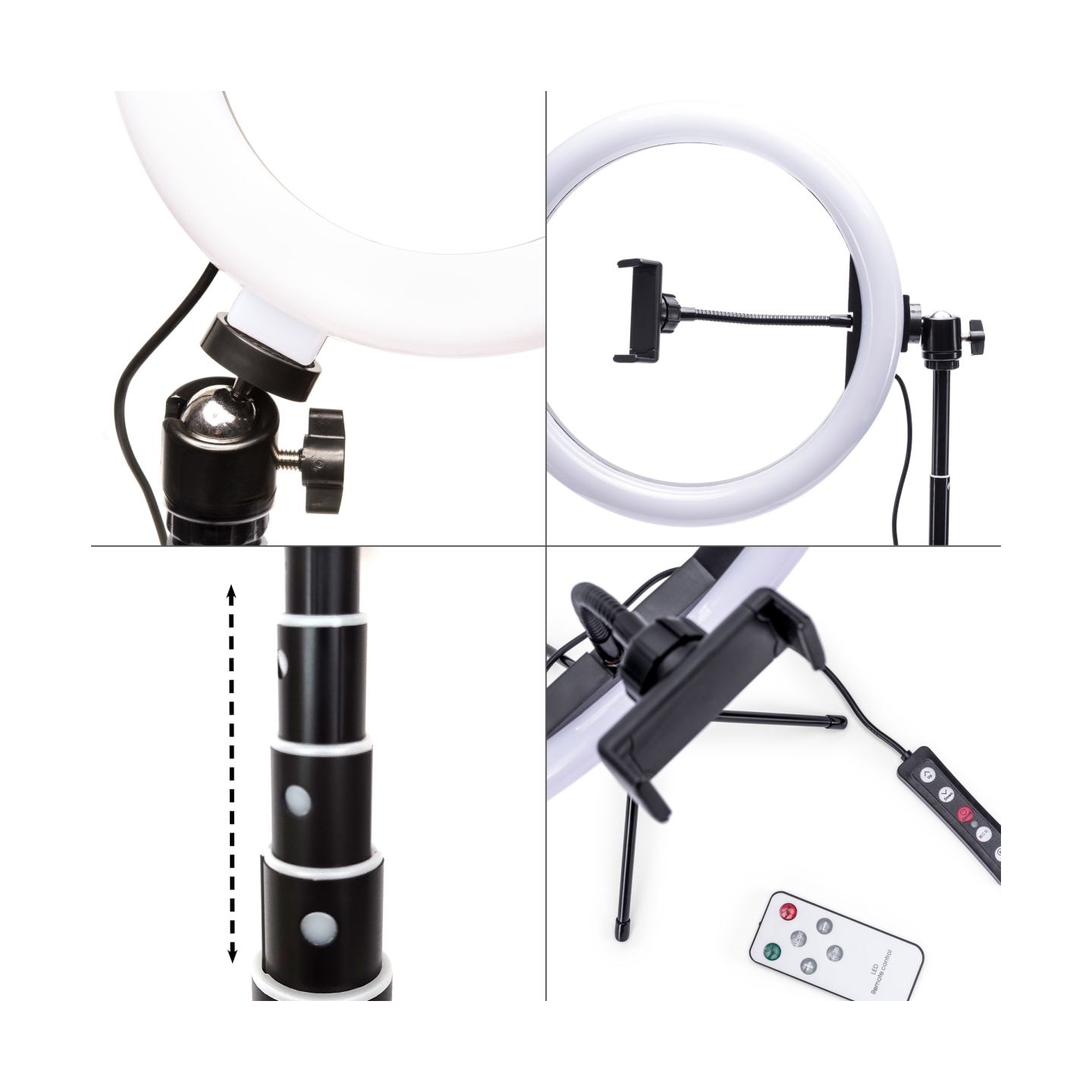RIO RL12-EU/1,4 30cm Studio RGB Beauty Ring Light