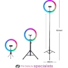 RIO RL12-EU/1,4 30cm Studio RGB Beauty Ring Light