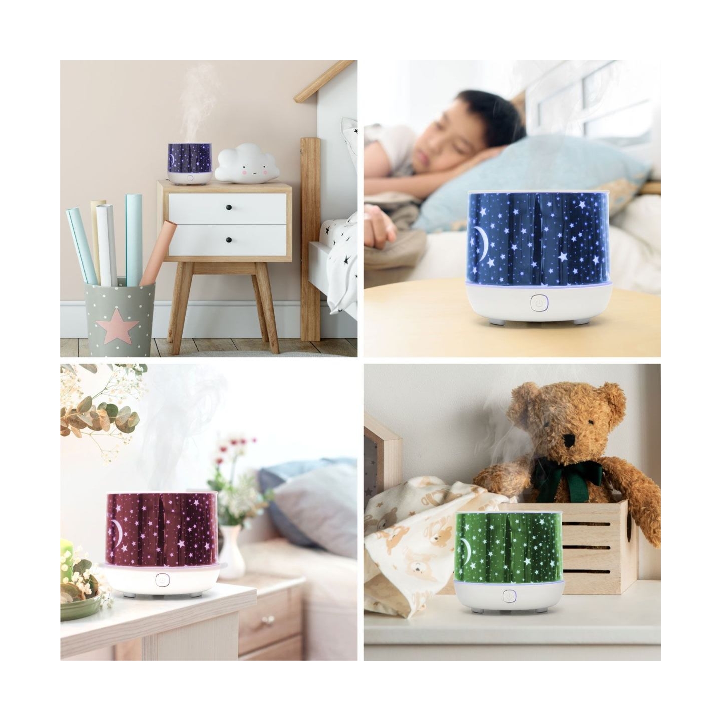RIO DHNT-EU/1,4 Dream Time Aroma Difuser, Humidifier & Night Light