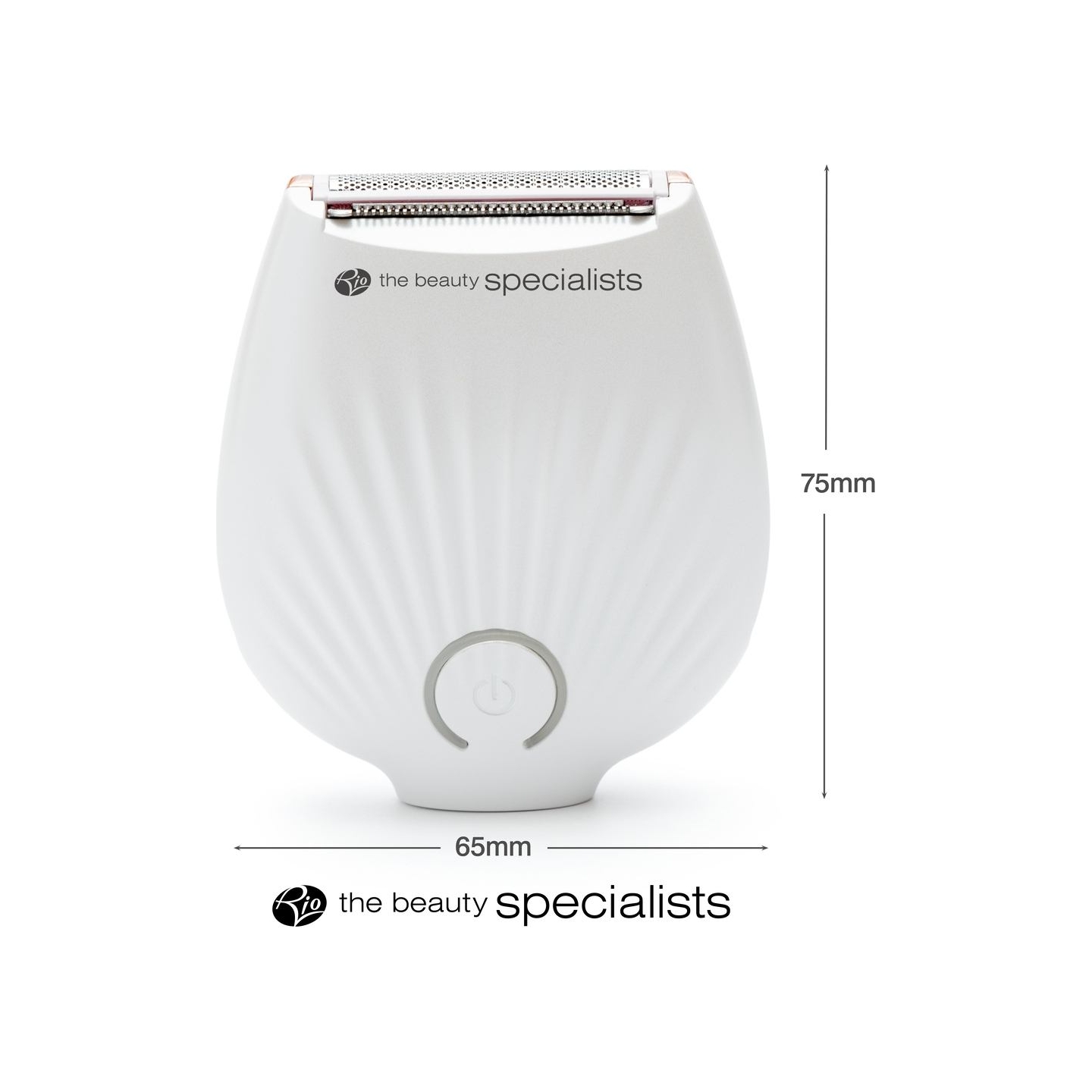 RIO SHSH-WH-BOT-EU/1.0 Go Smooth Lady Shaver, White