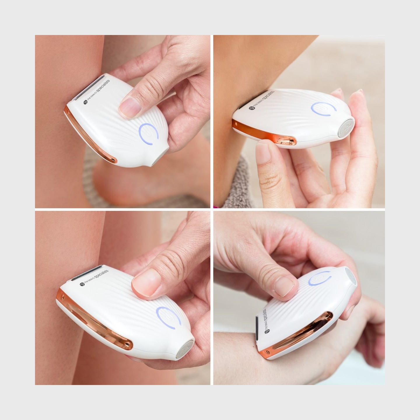 RIO SHSH-WH-BOT-EU/1.0 Go Smooth Lady Shaver, White