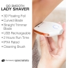 RIO SHSH-WH-BOT-EU/1.0 Go Smooth Lady Shaver, White