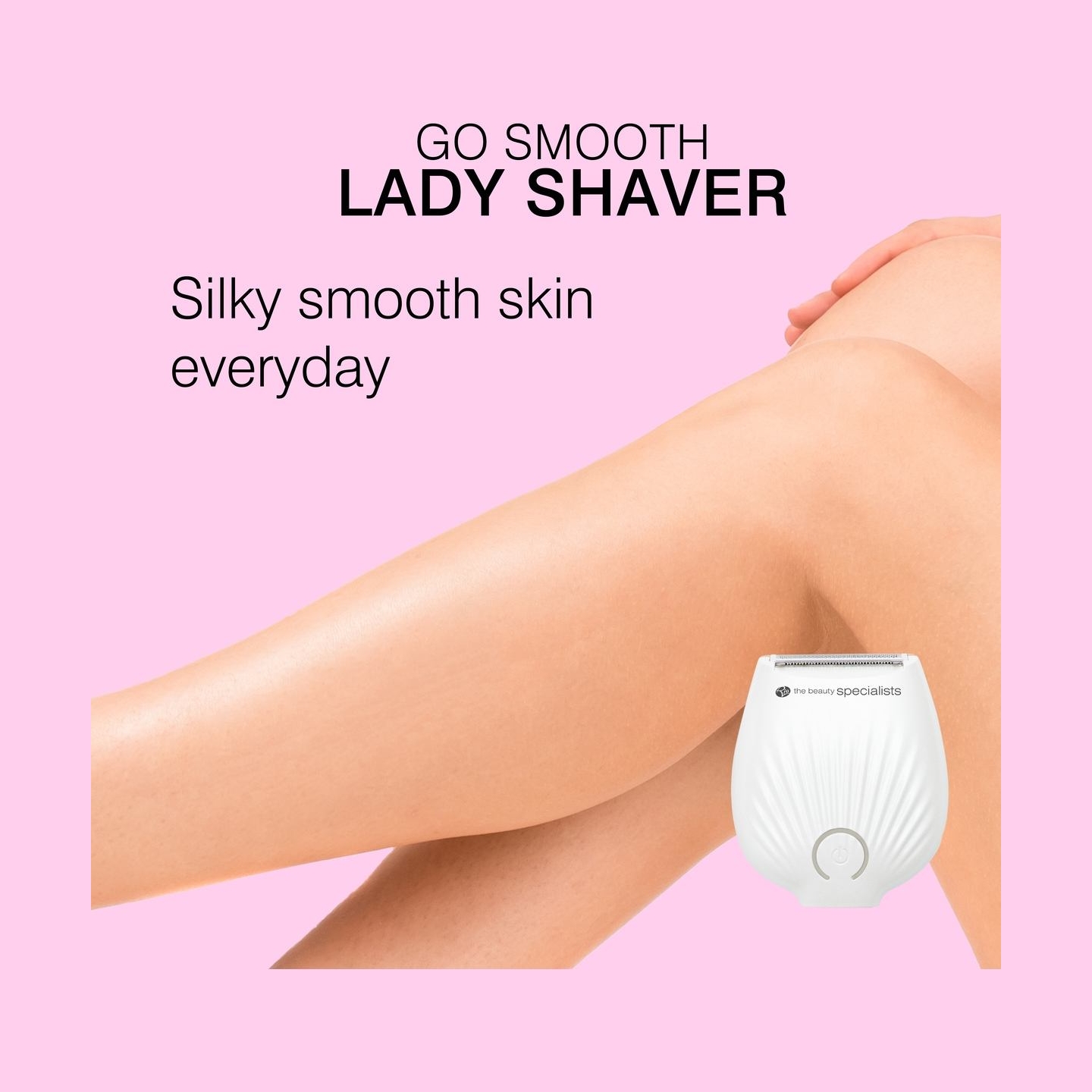 RIO SHSH-WH-BOT-EU/1.0 Go Smooth Lady Shaver, White