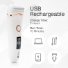 RIO SHLD-EU/1.2 Go Smooth Vet & Dry Lady Shaver, White