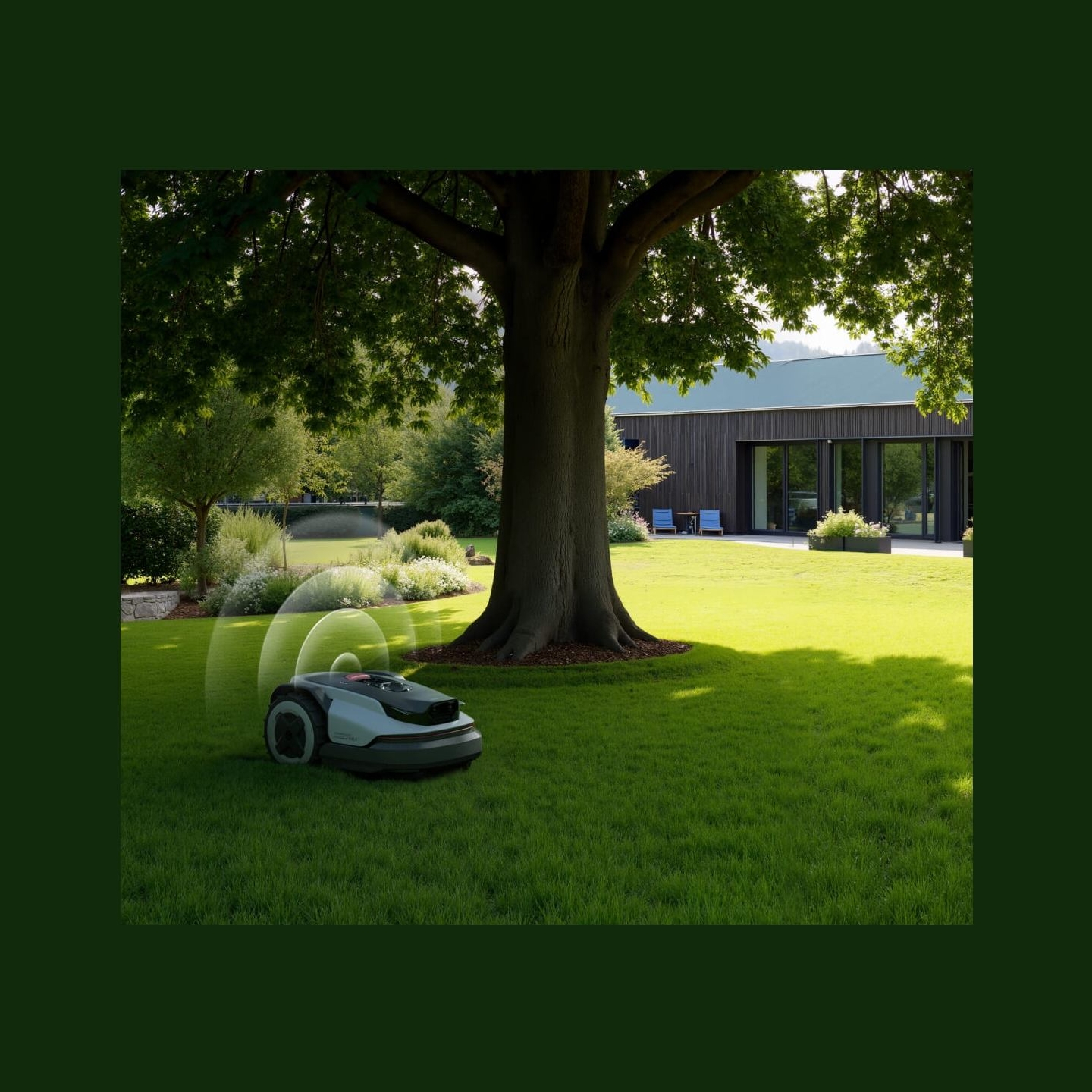 Roborock | RockNeo Q105 Mower, 2WD, 500m², RTK + VSLAM, (Edge Cutting module sold separately)