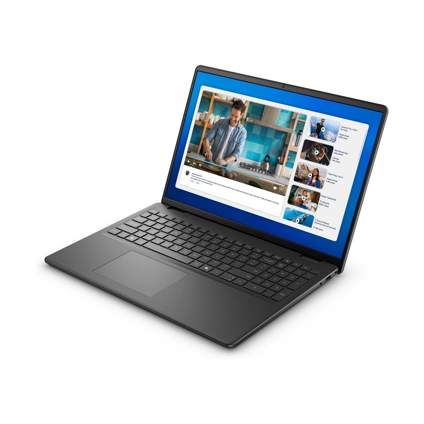 Dell 16 DC16250/ Core 5 -120U/ 8GB/ 512GB SSD/ Intel Graphics/  WLAN + BT/ 16" FHD+/ US Backlit Kb/ W11 Home/ 3yrs Basic Onsite 