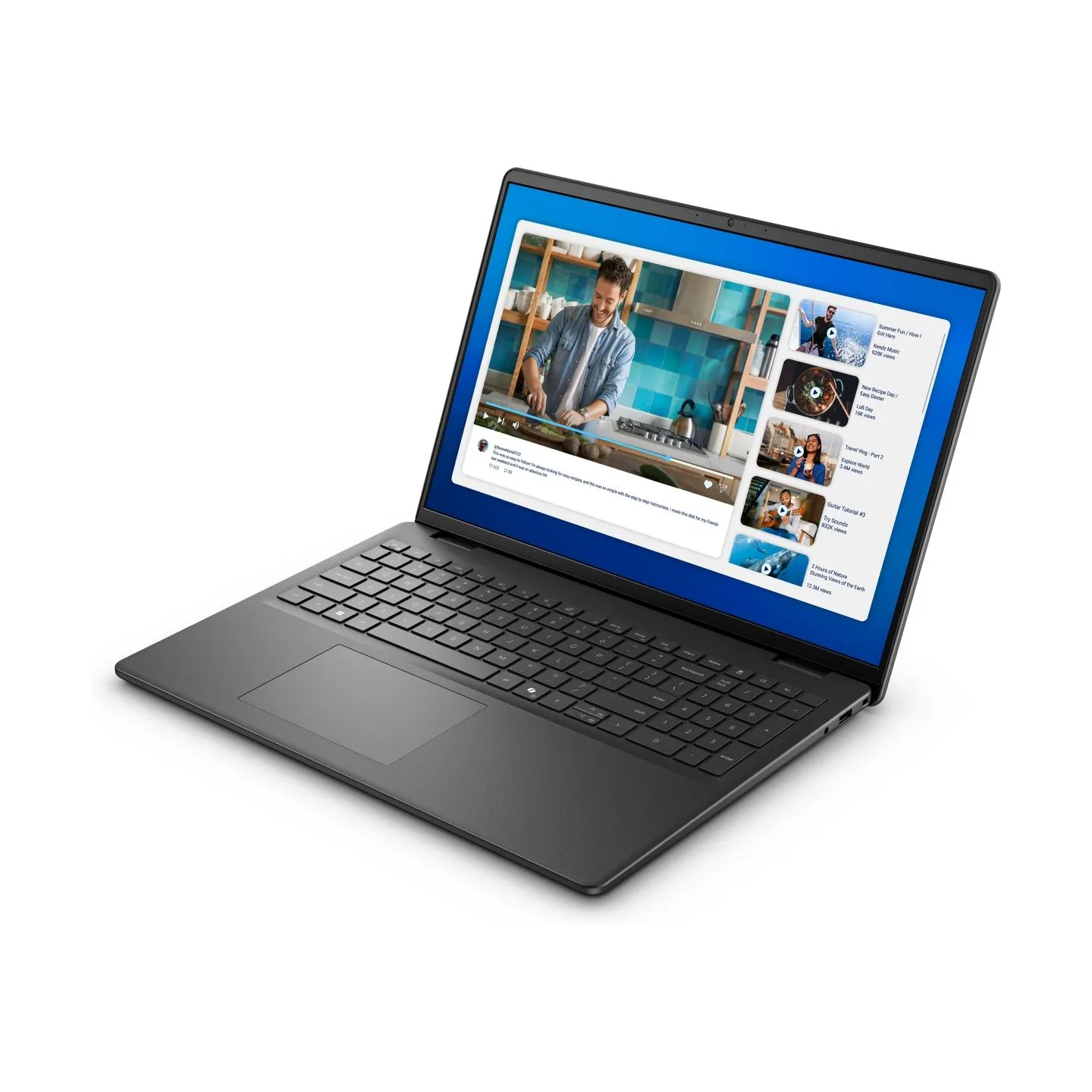 Dell 16 DC16250/ Core 5 -120U/ 8GB/ 512GB SSD/ Intel Graphics/  WLAN + BT/ 16" FHD+/ US Backlit Kb/ W11 Home/ 3yrs Basic Onsite 